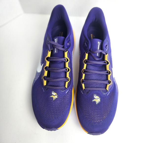 Nike Pegasus 41 Minnesota Vikings Purple Gold Running Shoes Sneakers NFL Mens 12 main image 7